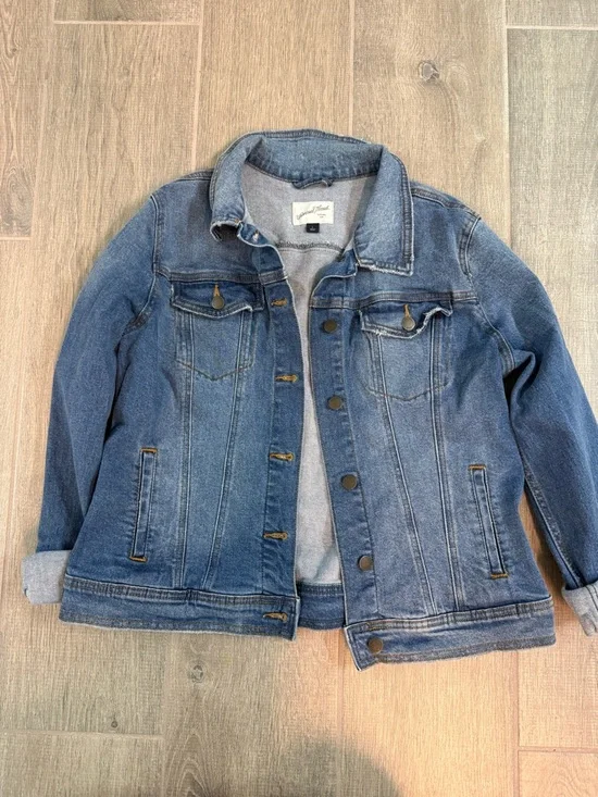 Universal Thread Blue Denim Jean Jacket - Picture 1 of 5